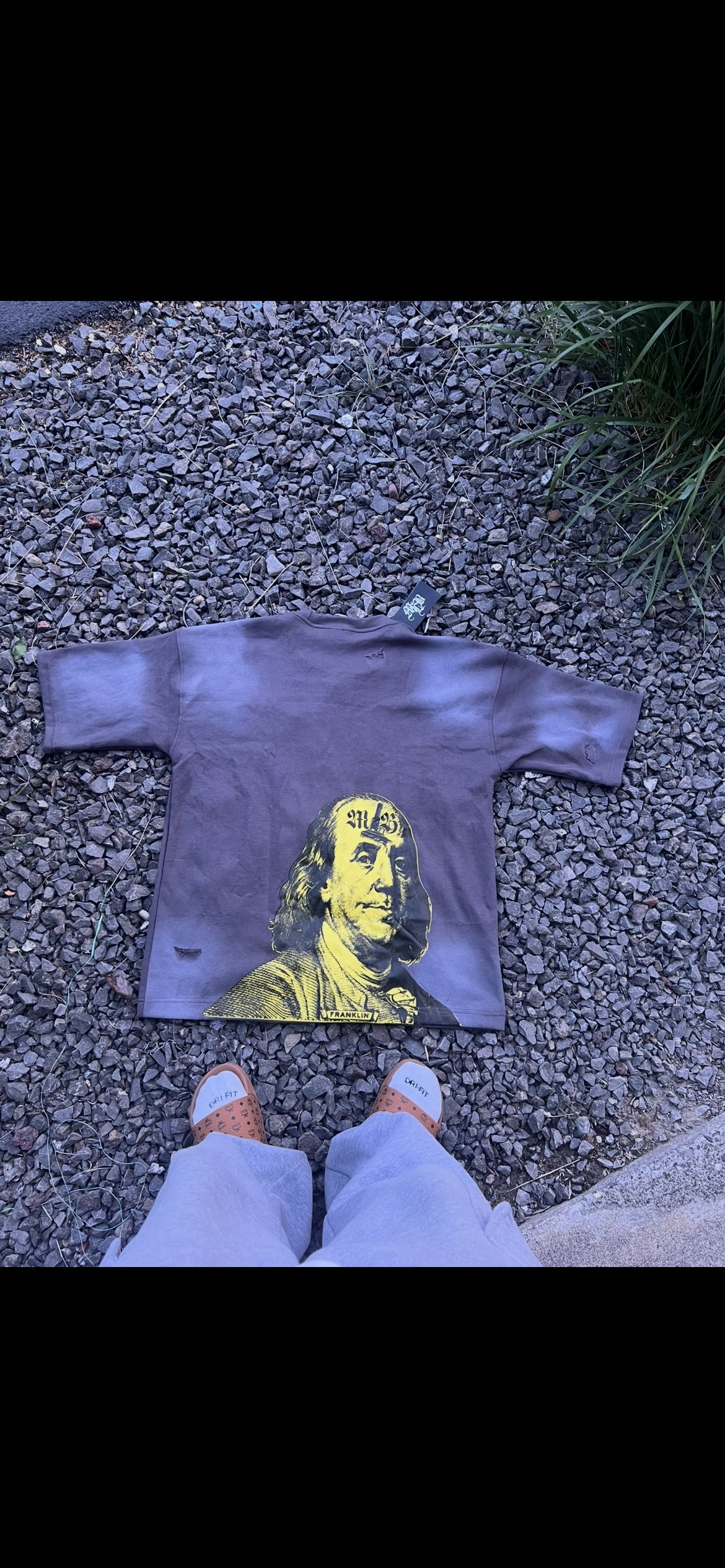 Exclusive Benji shirt (gray / yellow)