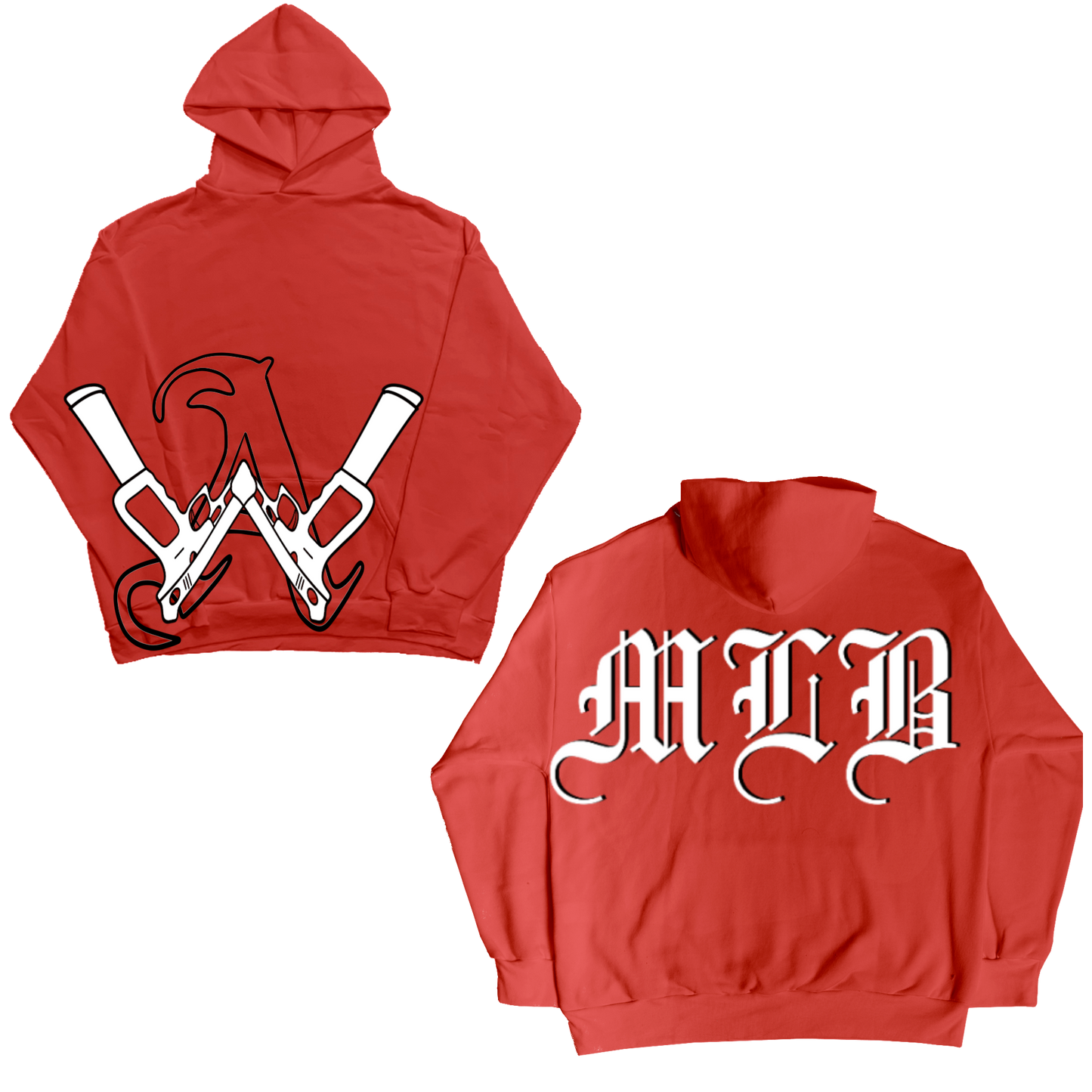 WA Hoodie ( red )