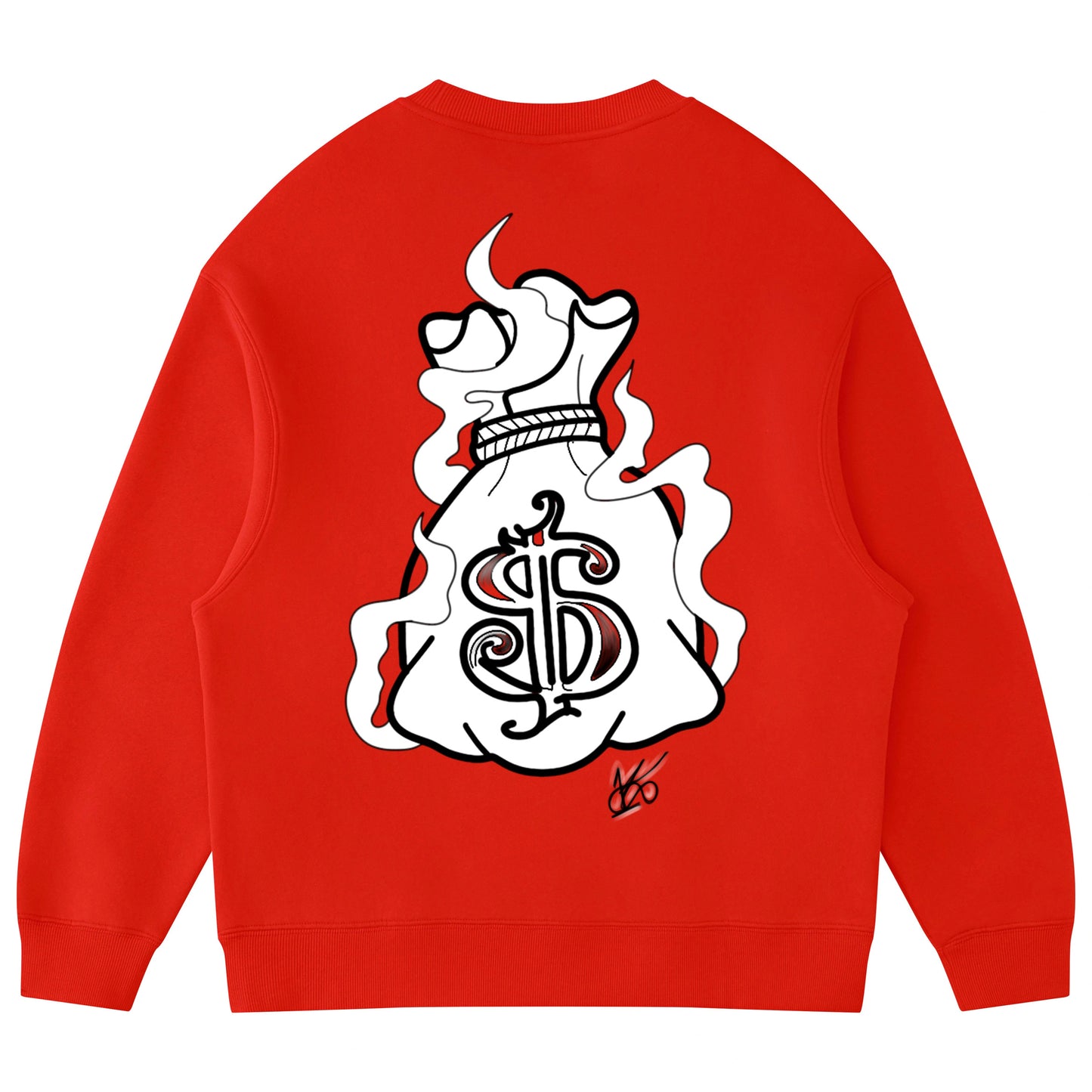 Red GYM crewneck